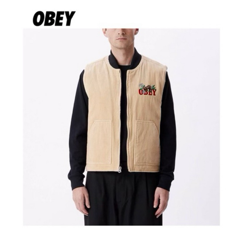 Selling OBEY duke corduroy vest