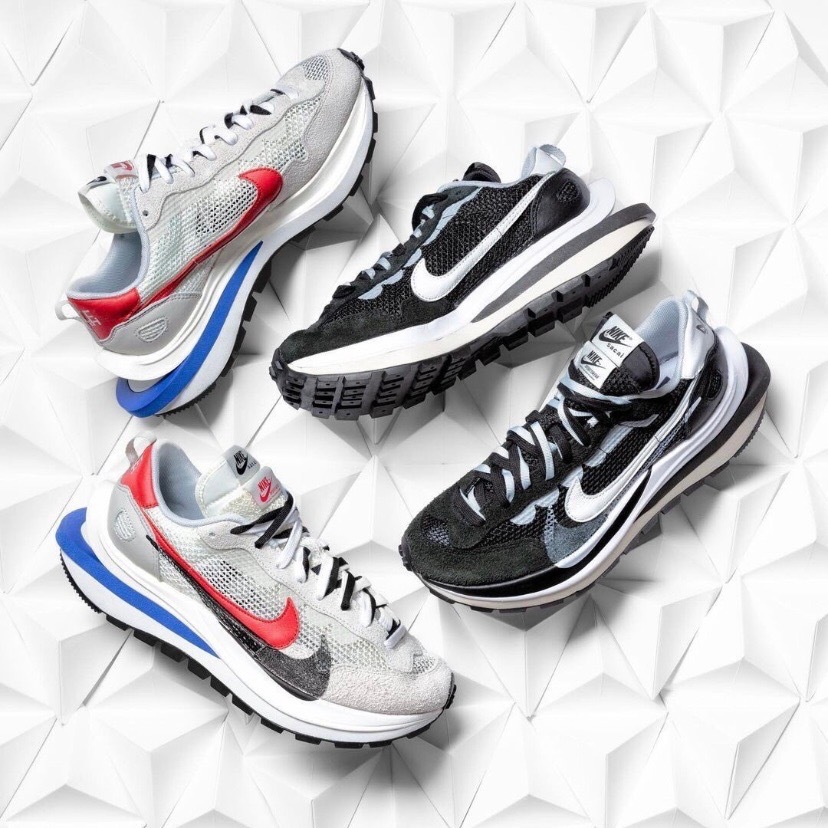 Focus Store】Sacai X Nike VaporWaffle 黑白白藍CV1363-001 | 蝦皮購物