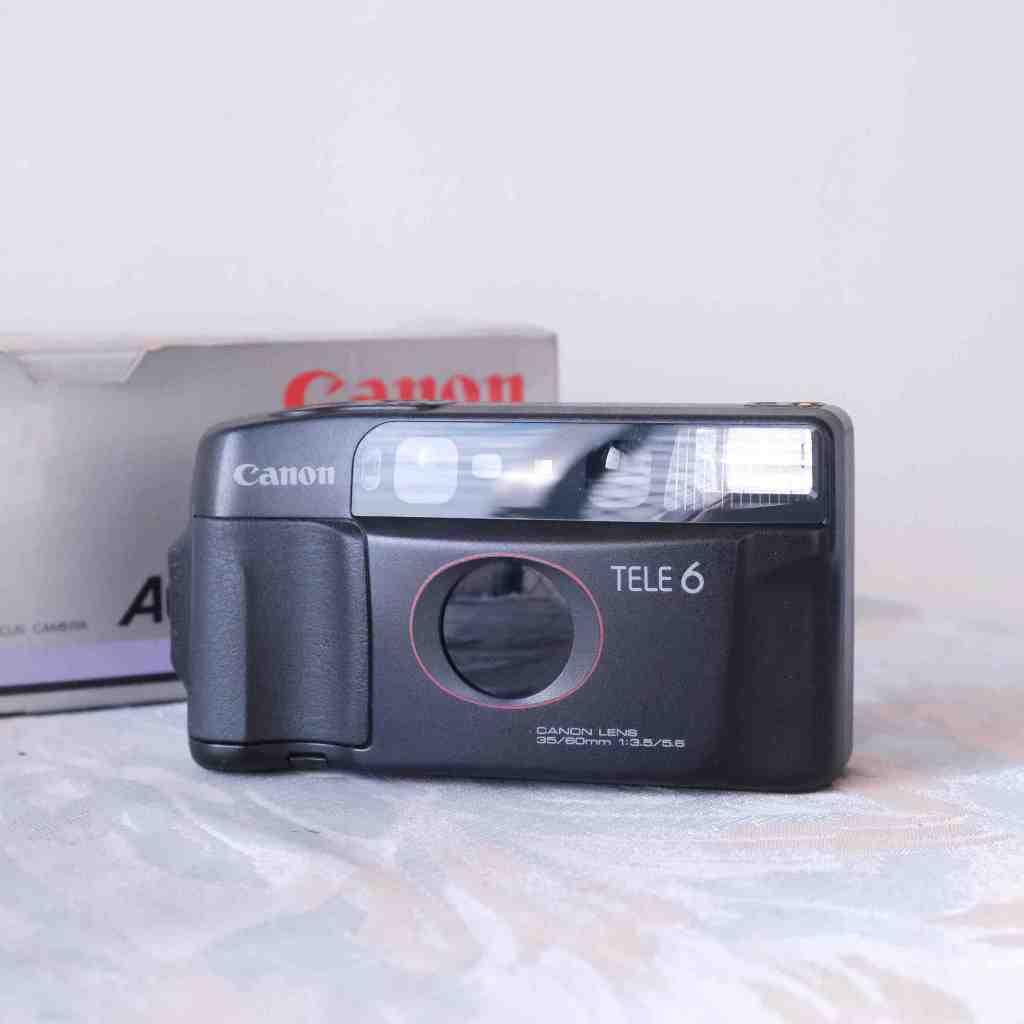Canon autoboy tele6 雙焦段 半格 傻瓜 底片相機