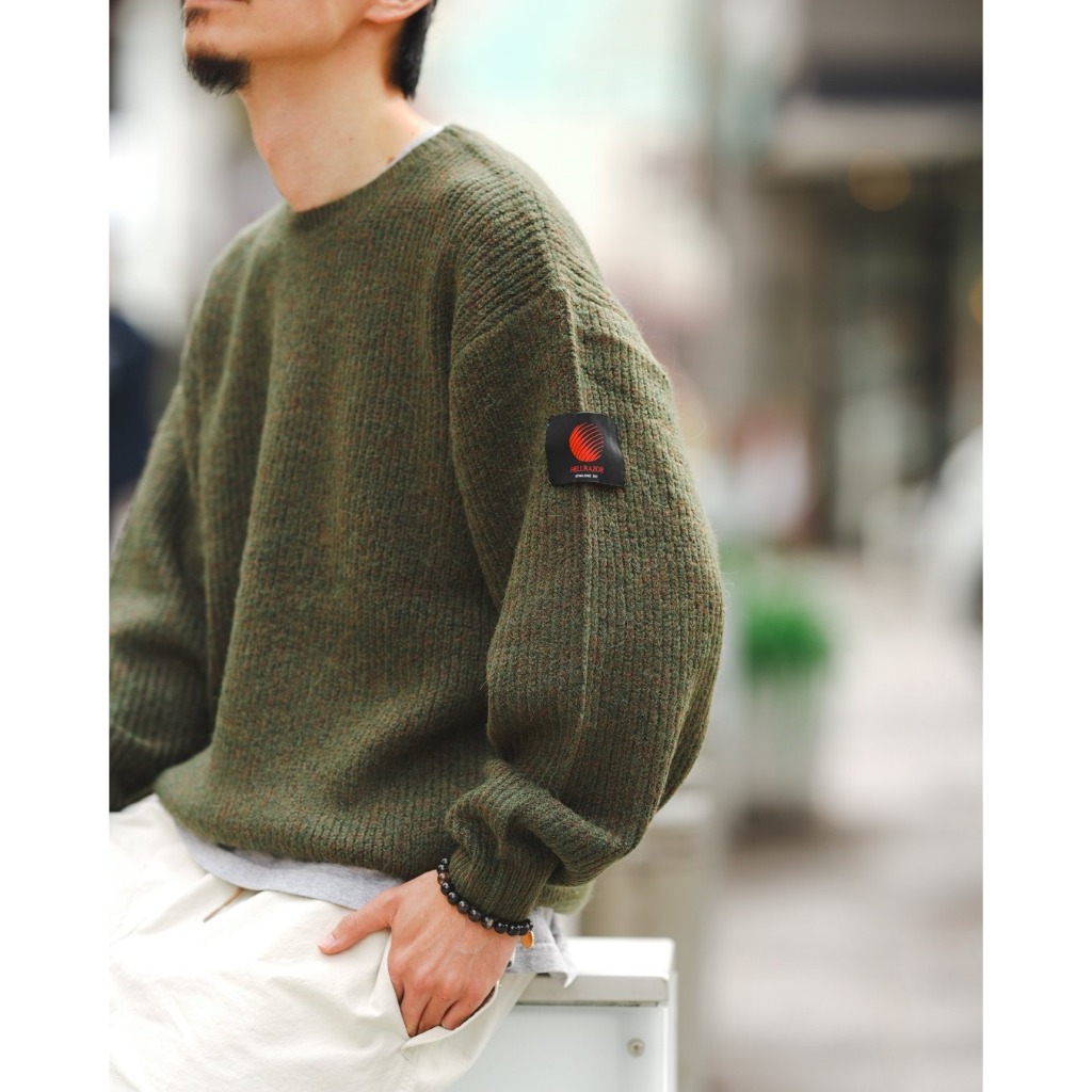 ?????????? ▽ Hellrazor ADVICE MOHAIR CREW SWEATER 2312 