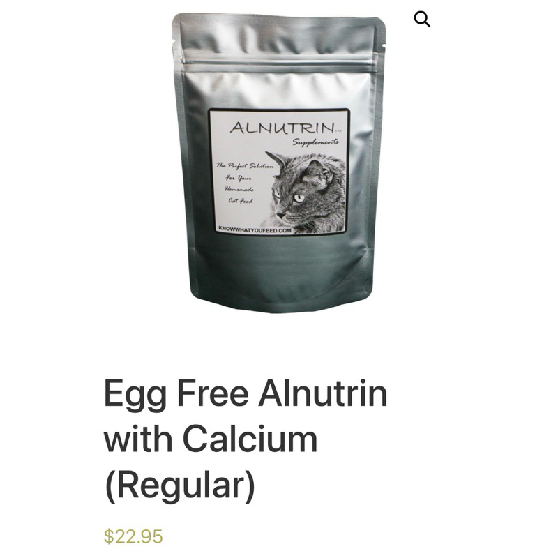 Alnutrin with clearance calcium