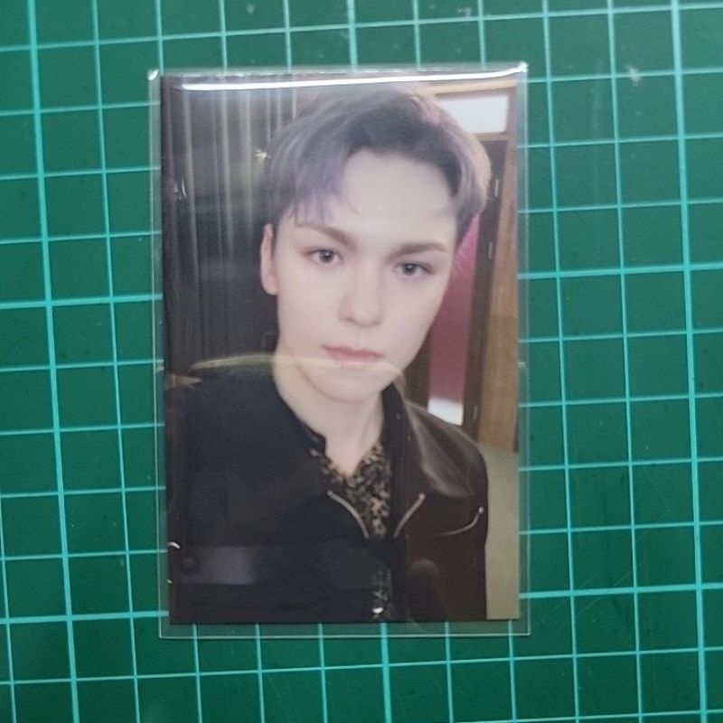 SEVENTEEN VERNON崔瀚率小卡TTT綠毛衣Black eye卡包會員禮迷你十一專卡