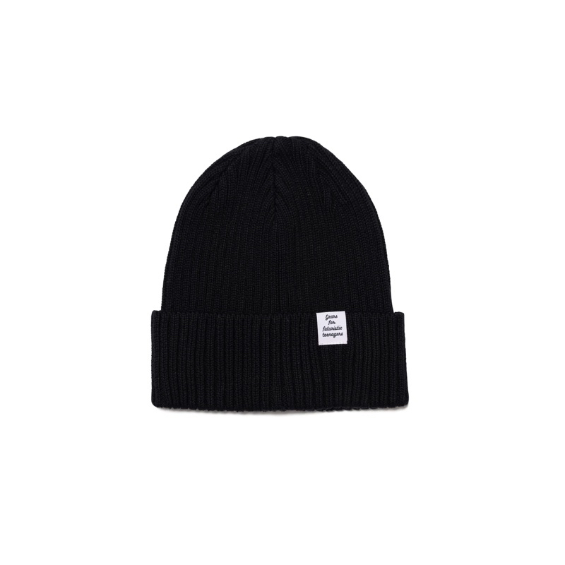 全新HUMAN MADE 24SS COTTON RIB BEANIE 標語愛心刺繡羅紋毛帽