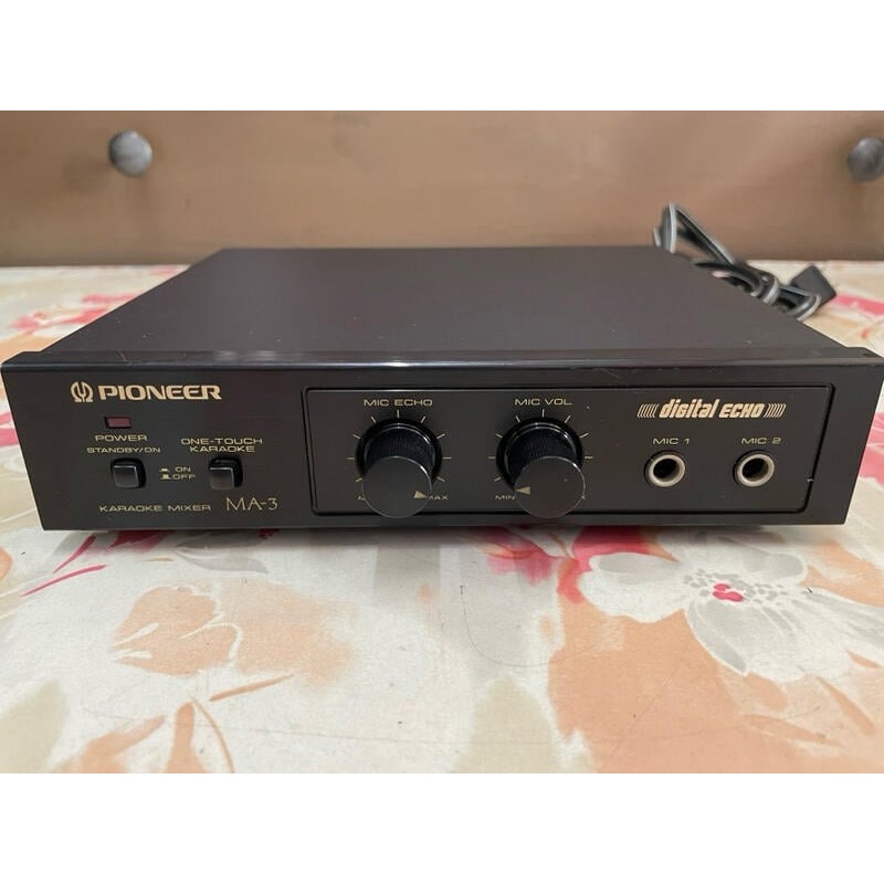 PIONEER MA3 卡拉OK 混音器/數位迴聲 日本製 蝦皮購物