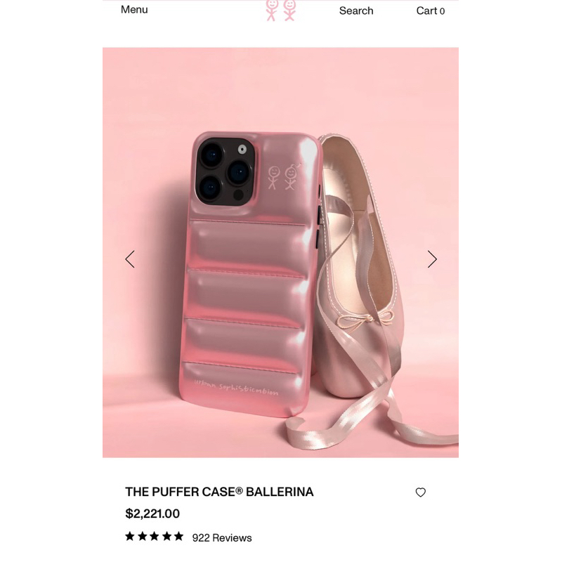 Urban sophistication ✨THE PUFFER CASE-BALLERINA | 蝦皮購物 Urban sophistication ✨THE PUFFER CASE-BALLERINA | 蝦皮購物