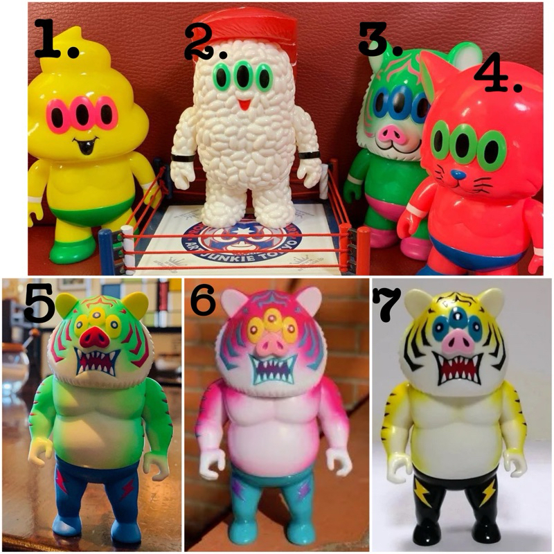 即決 RAI SOFUBI 殺手虎 虎面人 SLAYER TIGER BPS//ソフビ GYAROMI REALHEAD IZUMINSTER  創作・オリジナル