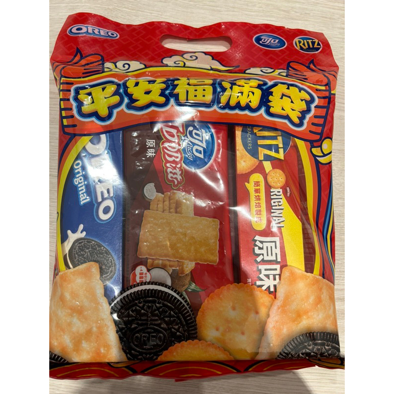 現貨 過年用 平安福滿袋 三入組 可口奶滋原味 …