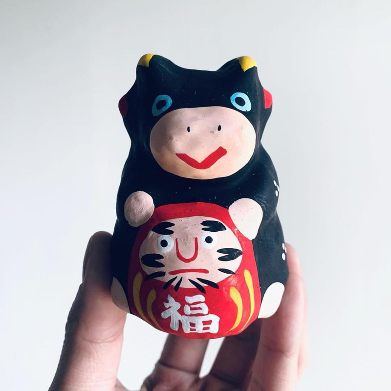 春日部張子3点 郷土玩具だるま 張り子 - メルカリ