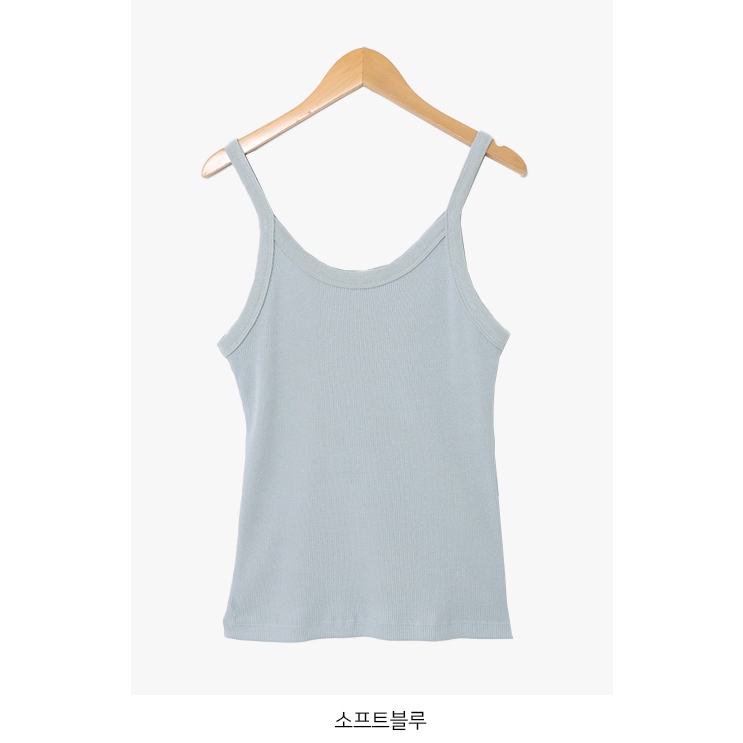 正韓製細密紋路針織背心 sleeveless 4色 （ slowand 自製設計款 ） 無袖 吊帶 上衣 | 蝦皮購物