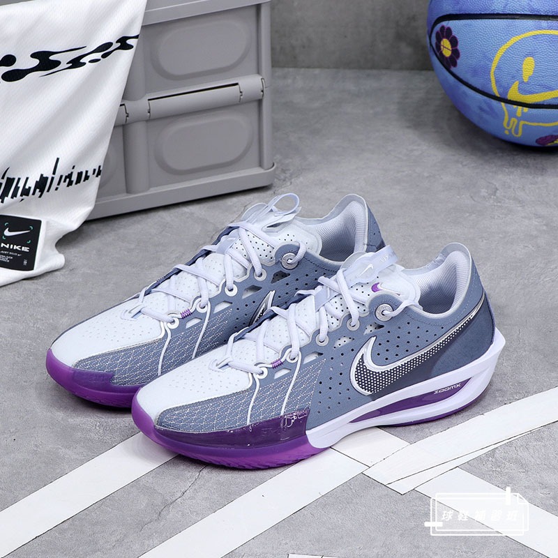 NIKE AIR ZOOM G.T. CUT3 ホワイト/グレー/パープル Nike Air Zoom G.T. Cut 3 Colorways - 21 Styles Starting from