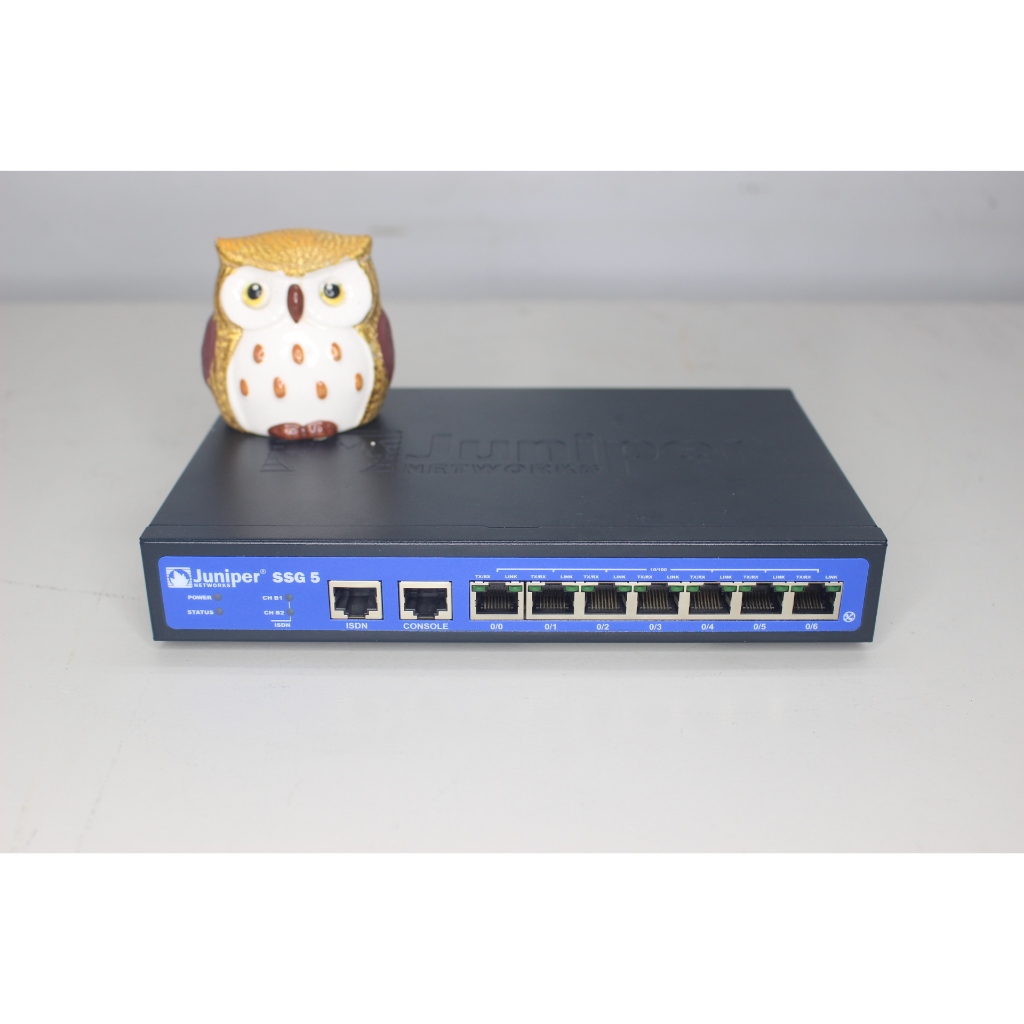 Juniper SSG5SH SSG5SHBT 7Port 含 變壓器 蝦皮購物