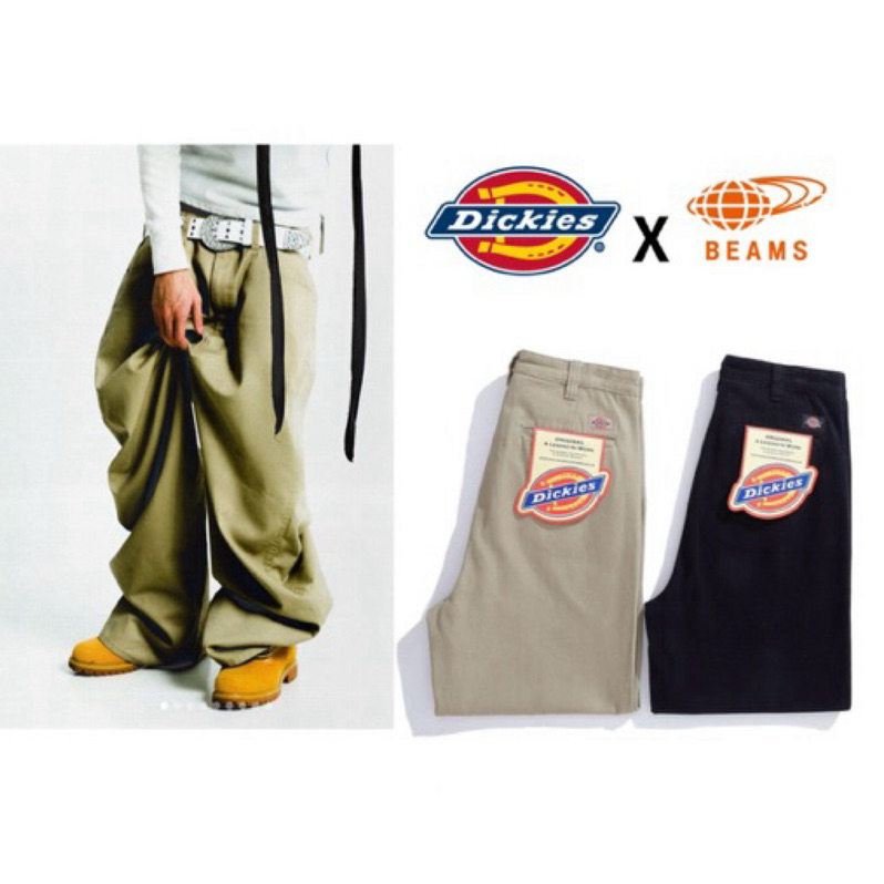 BEAMS FUTURE ARCHIVE X Dickies 直筒長褲Stone Wash工作褲潮流| 蝦皮購物