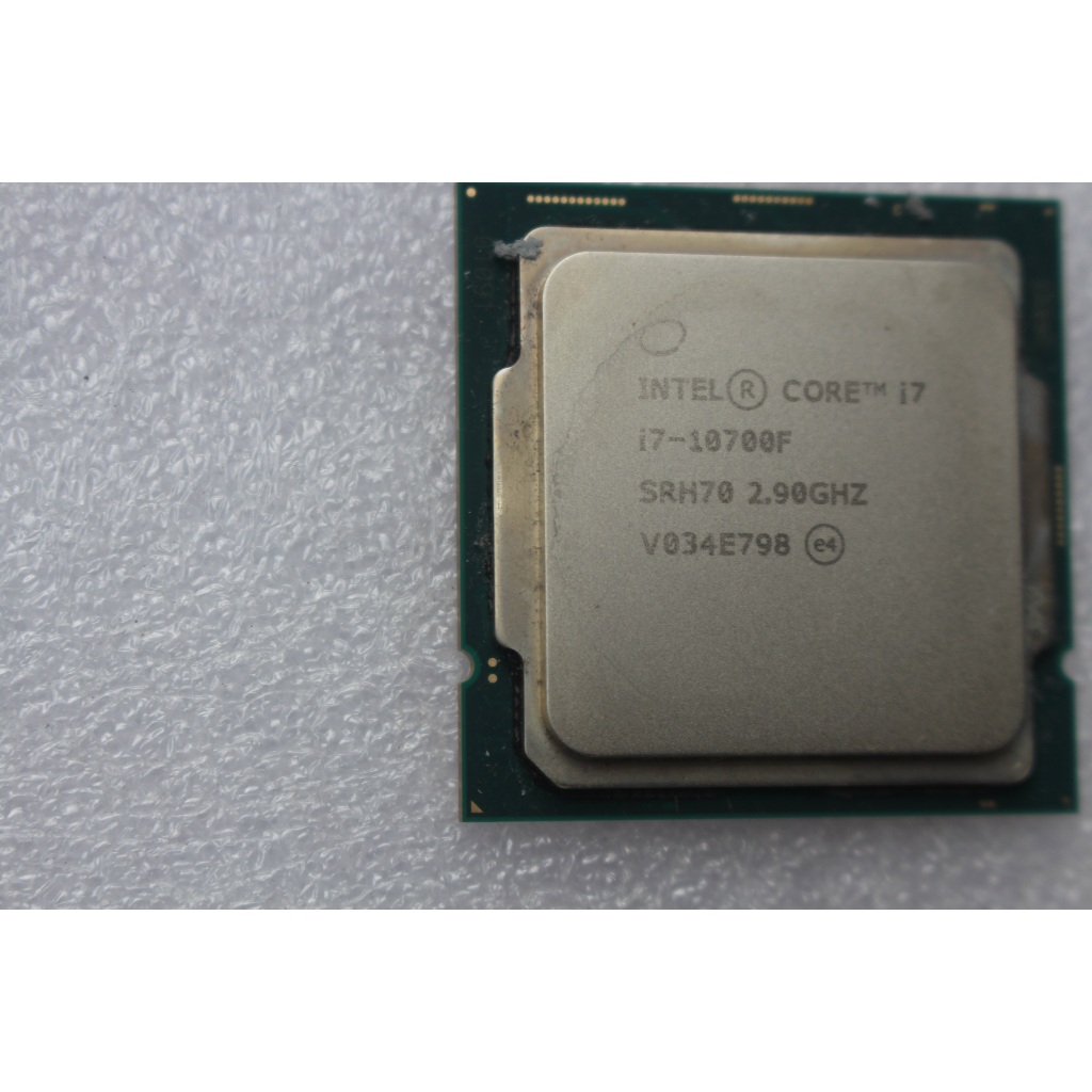 Intel Core i7-10700F處理器(16M快取/2.9~~4.8 GHz/LGA1200)~二手價