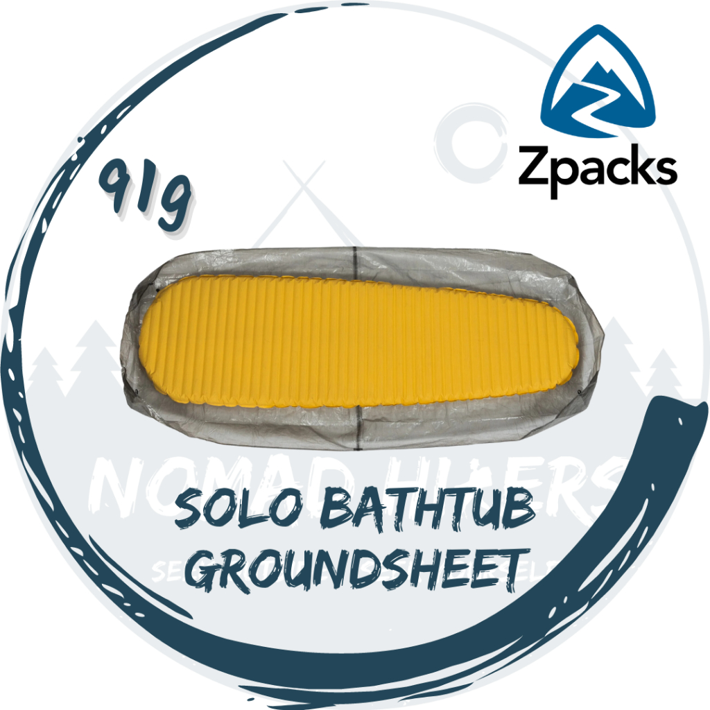 游牧行族】*預購*Zpacks Solo Bathtub Groundsheet 單人浴缸型地