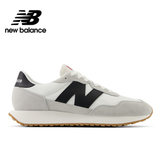 【New Balance】 NB 復古鞋_中性_白灰黑_MS237CI-D楦 237 (蝦皮獨家款)