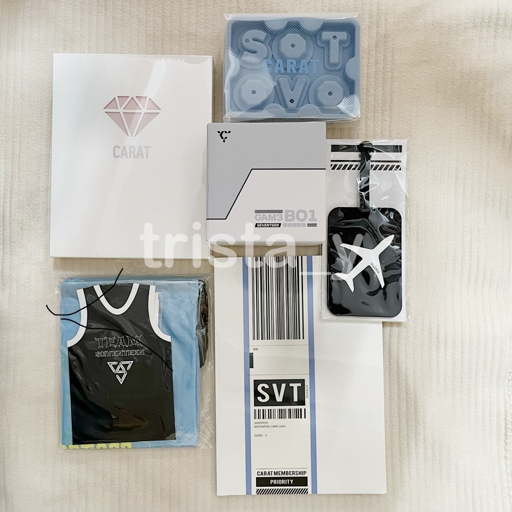 【拆售】SEVENTEEN 4TH 5TH 6TH Membership Kit 克拉 四期五期六期 會員禮