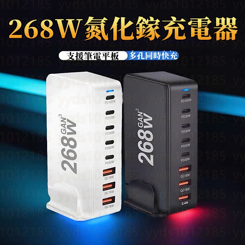 EGO EXTREME 3.0 -245W PD3.1 5USB GaN Charger