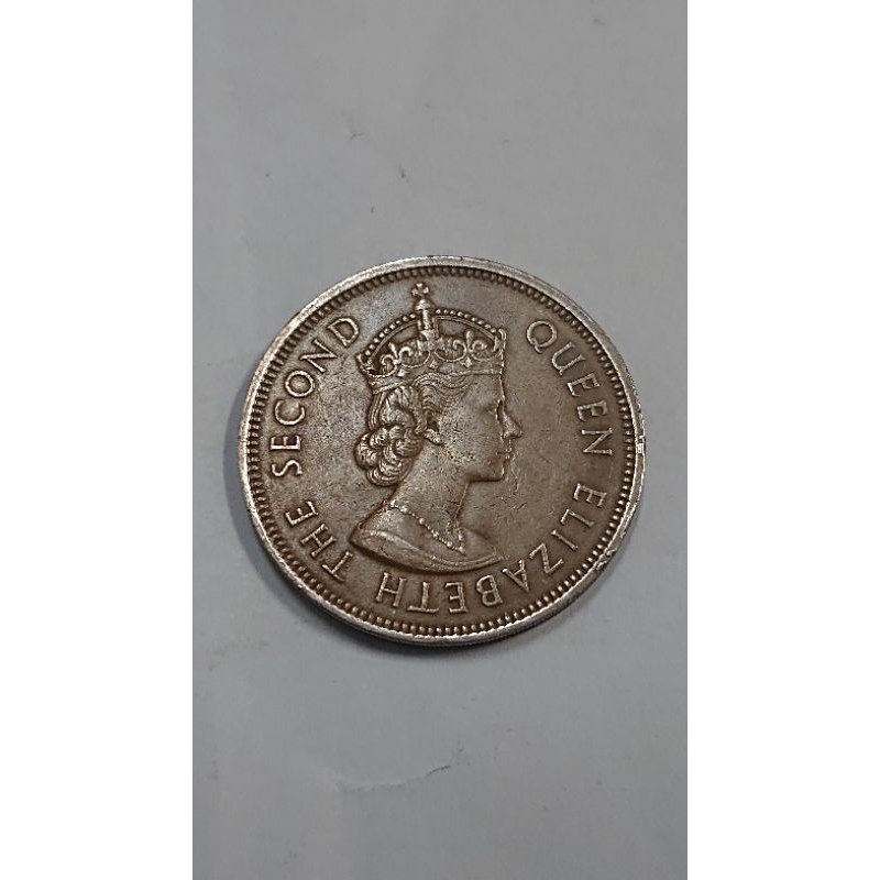 香港大壹圓絕版女王頭。1970年壹圓港幣。1枚| 蝦皮購物