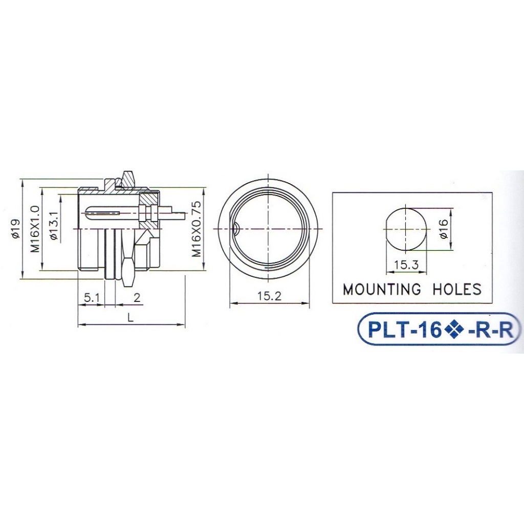 【原廠保固】台灣製 錩鋼 金屬接頭 航空接頭 PLT-16 ( 輸入式 ) PLT16APEX CONNECTOR | 蝦皮購物