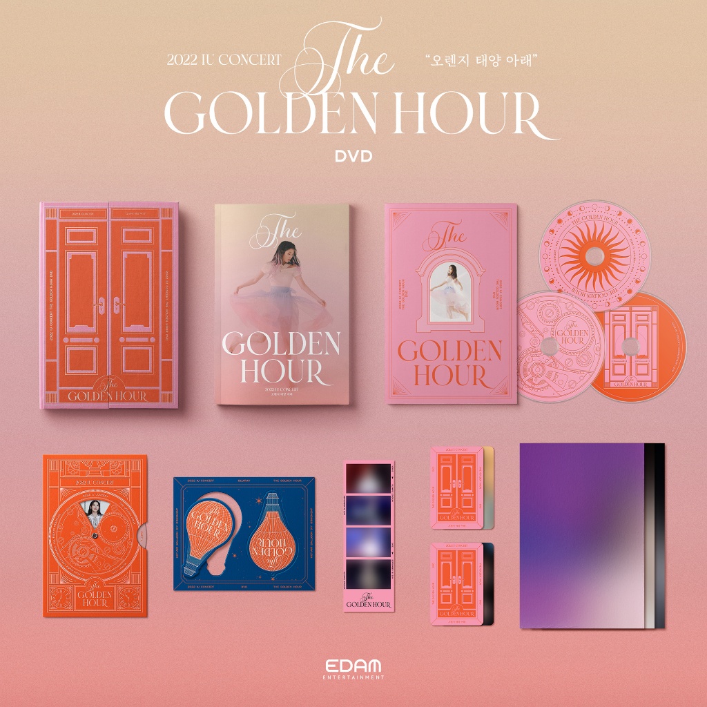 現貨⭐ IU 2022 韓國演唱會THE GOLDEN HOUR DVD/藍光Blu-ray 正版外盒