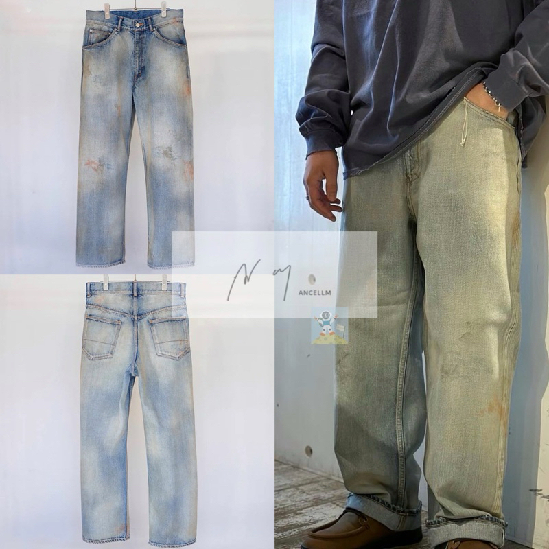 ANCELLM 24SS SELVEDGE DENIM STRAIGHT 5P PANTS 長褲牛仔褲休閒褲