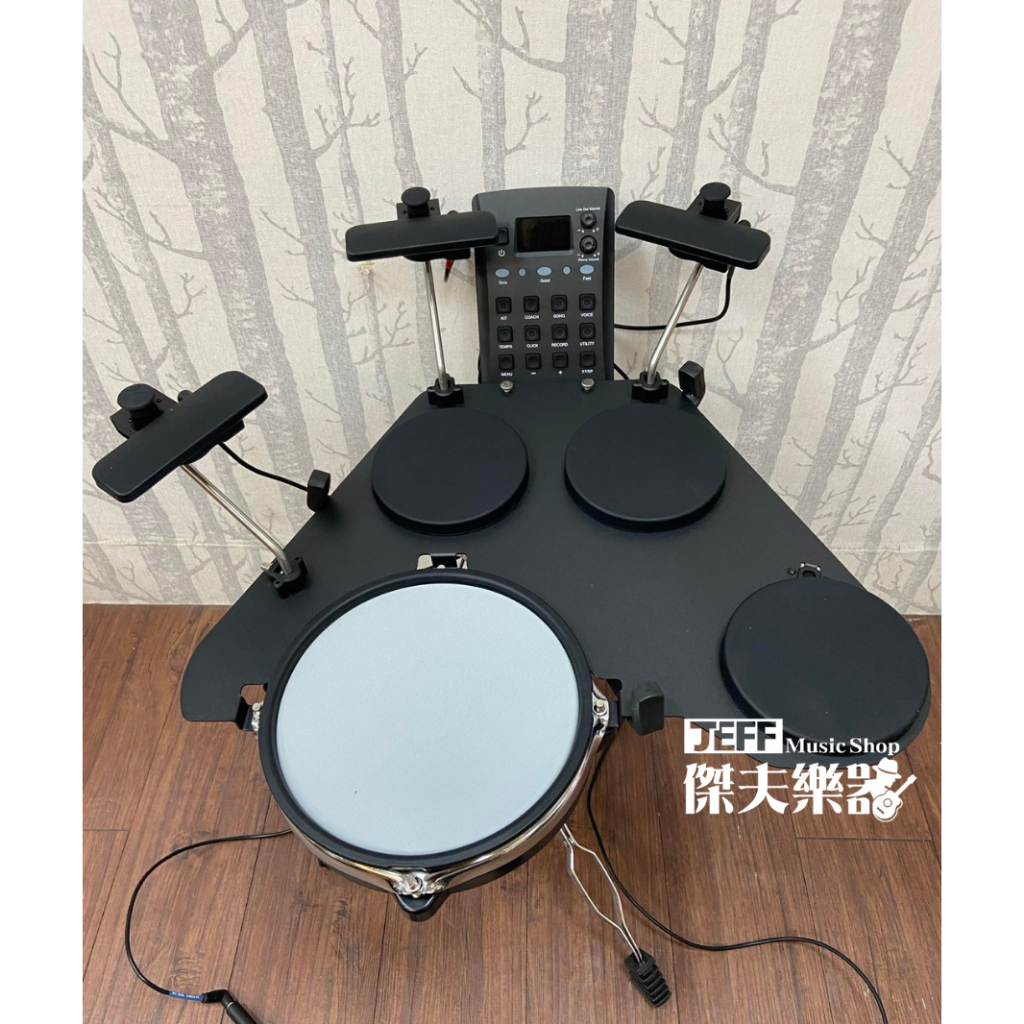 【傑夫樂器行】PLAY DRUMS BOY CPD1000 攜帶型電子鼓 電子鼓 網狀鼓皮 攜型鼓 附收納袋 鼓棒 鼓架 | 蝦皮購物