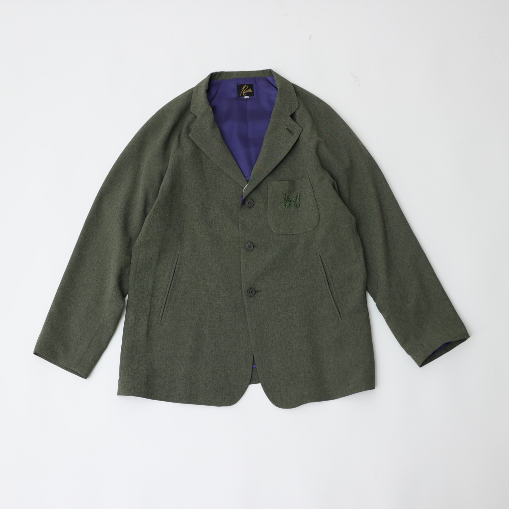 【Hills】STUDIOUS X NEEDLES 〈別注〉RAGLAN JACKET 卡其 西裝外套 現貨