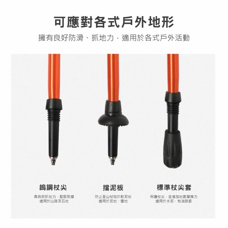 登山新手的最強後盾：Horizon 7075 輕量鋁合金折疊登山杖深度推薦