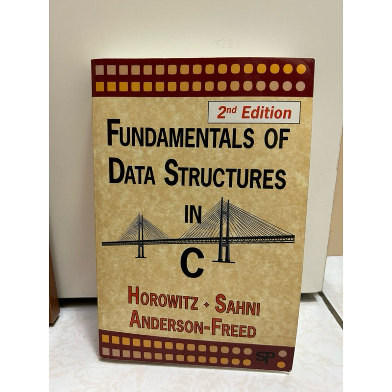 (二手）Fundamentals of data structures in C, 2nd edition | 蝦皮購物
