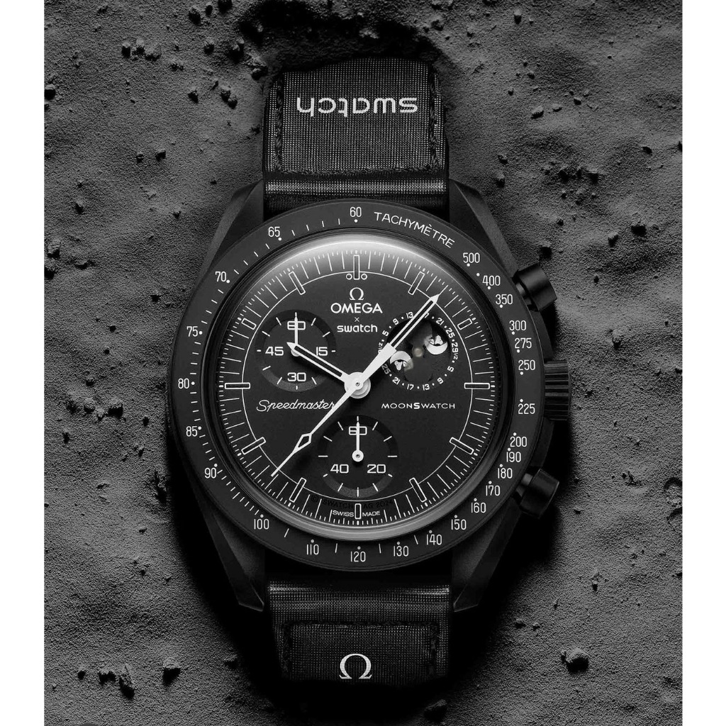 Swatch x Omega Snoopy史努比 全黑 限量 Swatch x Omega Snoopy史努比 全黑 限量