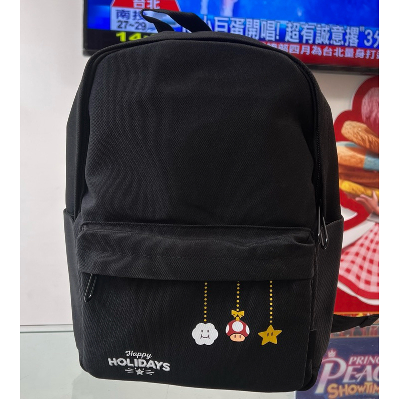 任天堂 原廠週邊 HAPPY HOLIDAYS 後背包 限定後背包 背包 全新品[士林遊戲頻道] | 蝦皮購物