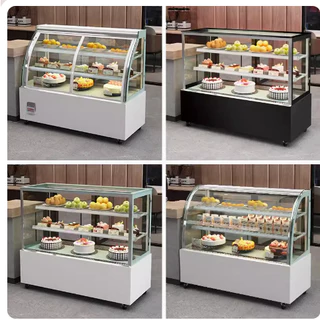 整裝發貨 蛋糕櫃 冷藏展示櫃 商用直角 水果熟食甜品 西點慕斯櫃 風冷台式 保鮮櫃  玻璃櫃