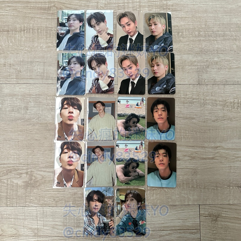 現貨！SUPER JUNIOR D&E 5th [606] 東海銀赫通路特典小卡Lucky Draw