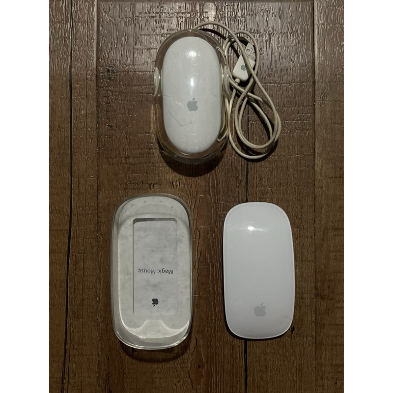 原廠二手Apple Magic Mouse 附贈兩顆全新電池藍芽無線一代MAC 蘋果配件皆還亮燈可使用絕版| 蝦皮購物