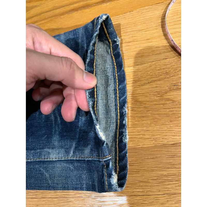 WTAPS 15AW BLUES VERY SKINNY TRASH 窄版破壞丹寧褲M | 蝦皮購物