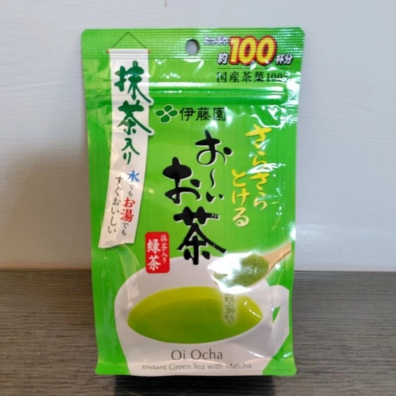 境內 伊藤園 綠茶粉 抹茶粉 80g 無糖 100杯份