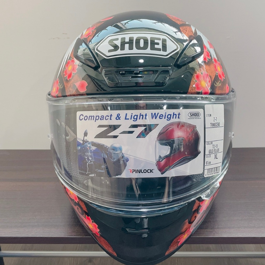 SHOEI Z-7 TRANSCEND TC-10 櫻花丹頂鶴XL | 蝦皮購物