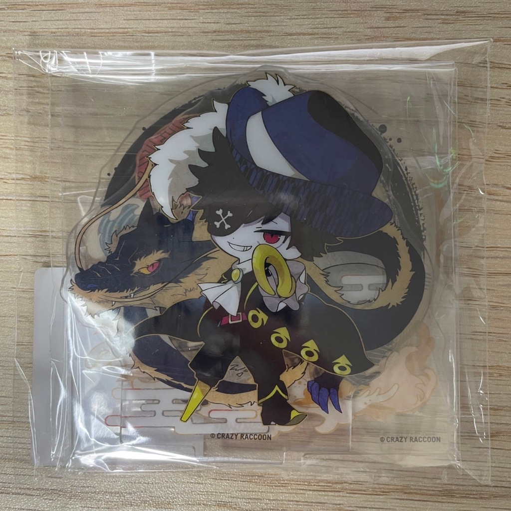 現貨】Crazy Raccoon CR DMM スクラッチ第六彈だるまありさかMondo