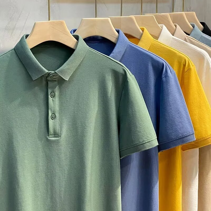 涼感POLO衫 短袖POLO衫【M-5XL】素色POLO衫 商務POLO衫 夏季POLO衫 休閒POLO衫 工作服團體服 | 蝦皮購物