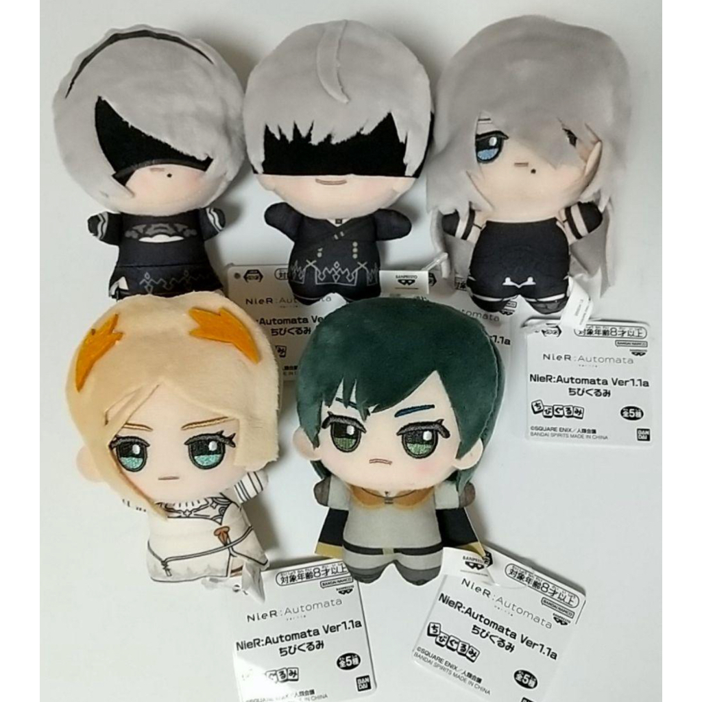 尼爾：自動人形 日版 娃娃 吊飾娃娃 2B 9S A2 司令官 莉莉 NieR:Automata Ver1.1a | 蝦皮購物