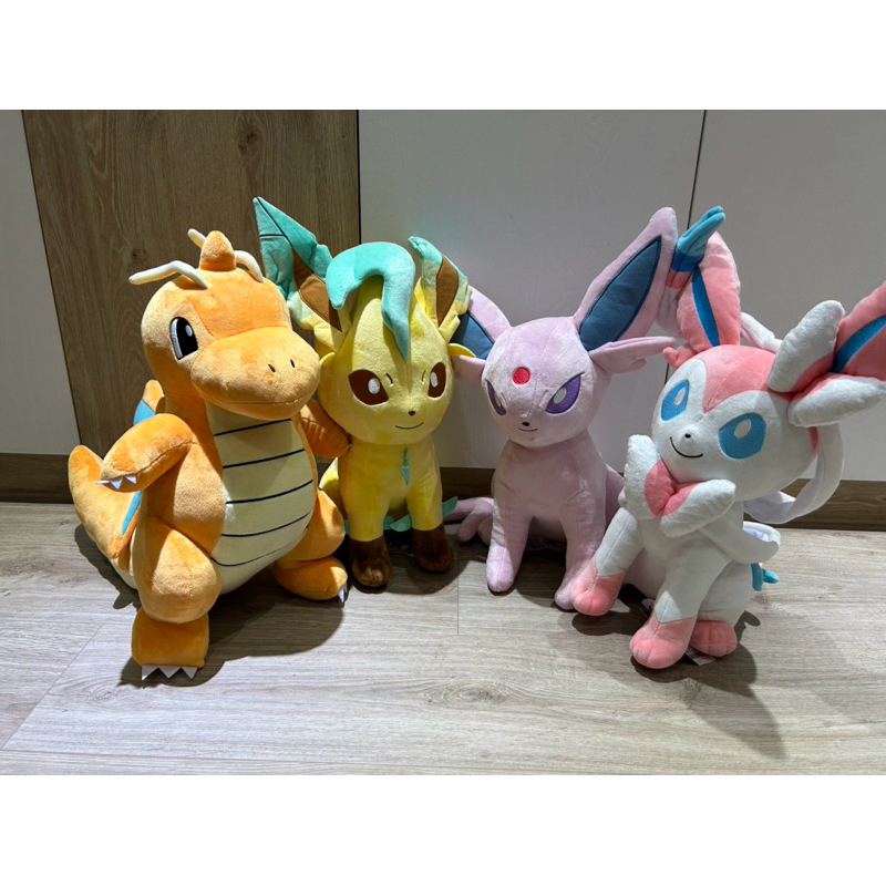 【Good Day】快龍/葉伊布/仙子伊布/太陽伊布 娃娃 40cm 寶可夢 Pokemon 樂玩多 正版吊牌 現貨 | 蝦皮購物