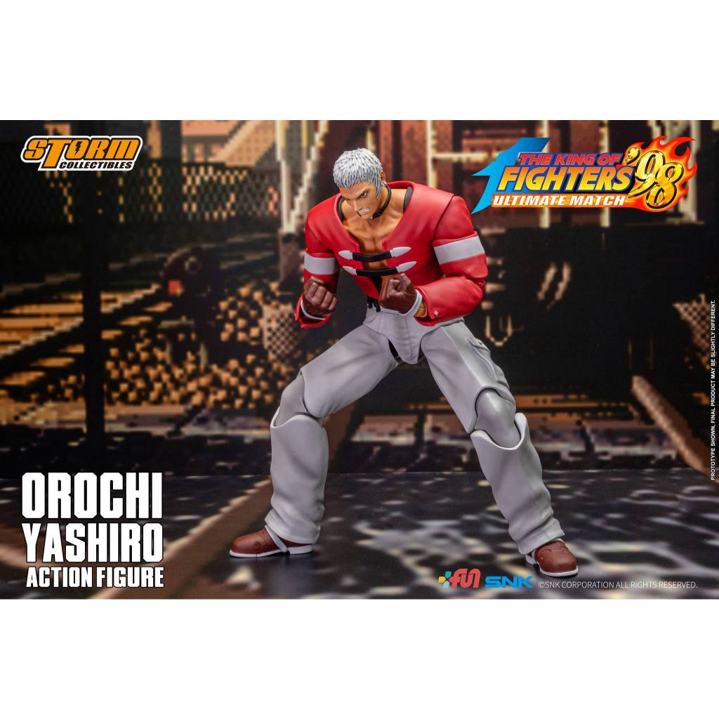 神經玩具】現貨STORM TOYS 98格鬥天王七枷社1/12比例可動人偶拳皇98