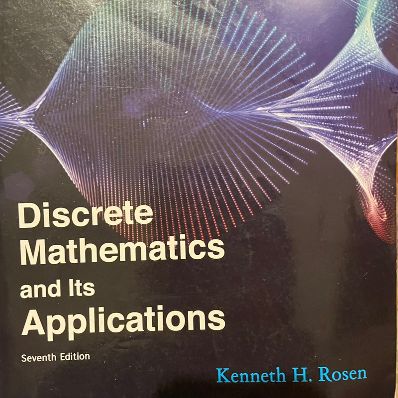 Discrete Mathematics and its application 離散數學原文書 | 蝦皮購物