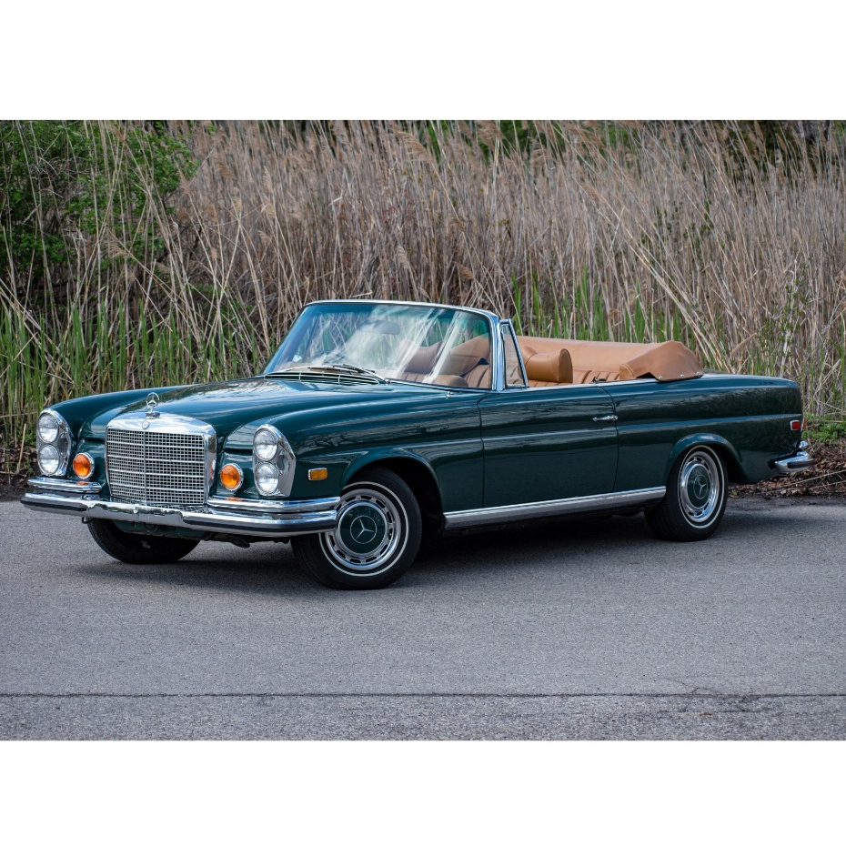 Maisto 1:18 1966 Mercedes Benz 280SE 賓士敞篷古董車老奔馳稀有車款