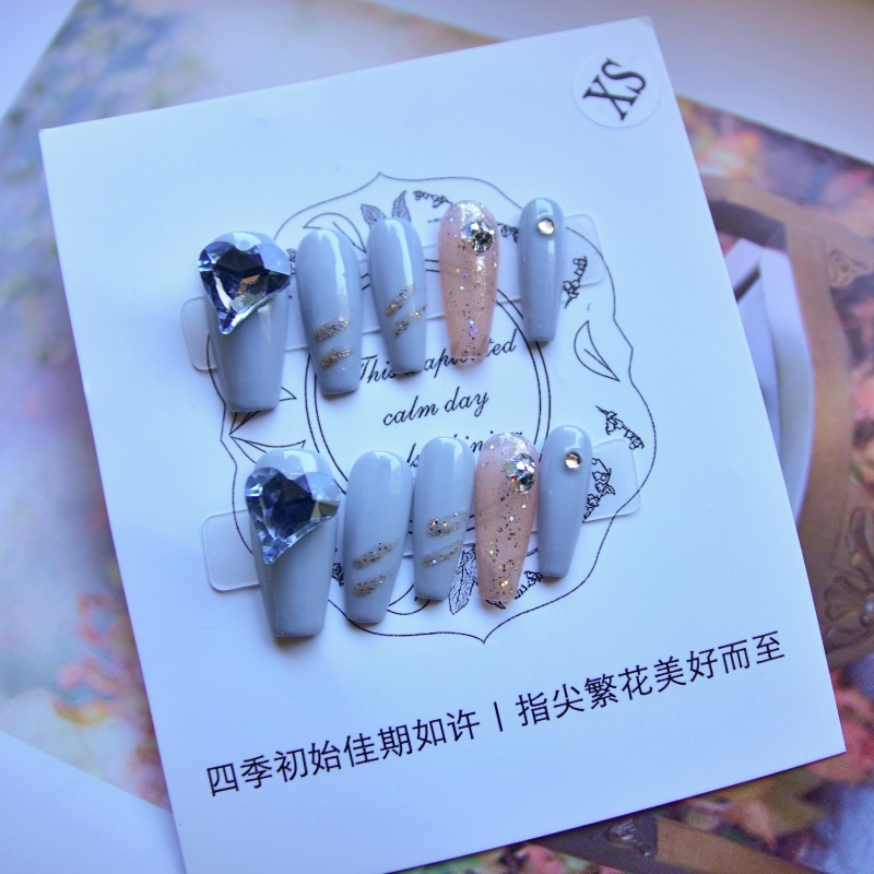 🔥出清特價🔥 XS號手工穿戴甲PXS 穿戴甲手工純手工穿戴甲穿戴甲