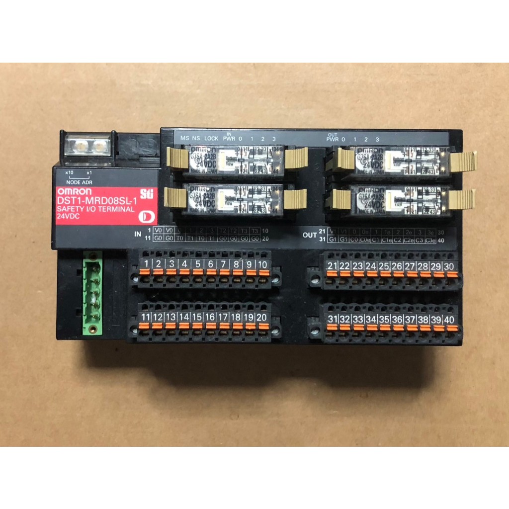 Omron DST1-MRD08SL-1 SAFETY I/O TERMINAL (A307) | 蝦皮購物