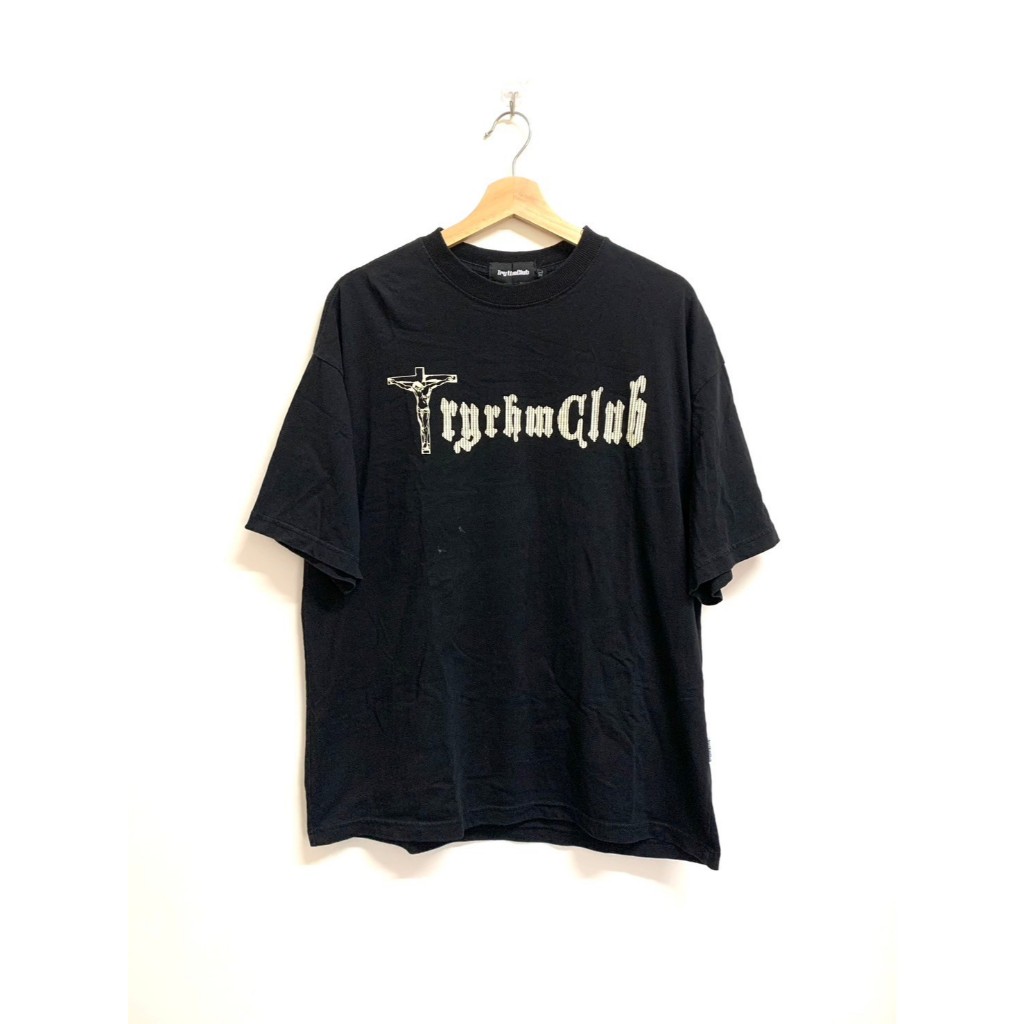 【浣熊選物】Trythm Club 美式嘻哈雙面T恤 T Shirt | 蝦皮購物