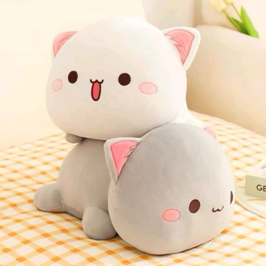 🎡𝙹𝚘𝚢𝚏𝚒𝚜𝚑〈預購〉蜜桃貓趴趴款公仔娃娃Mitao Cat 蜜桃貓