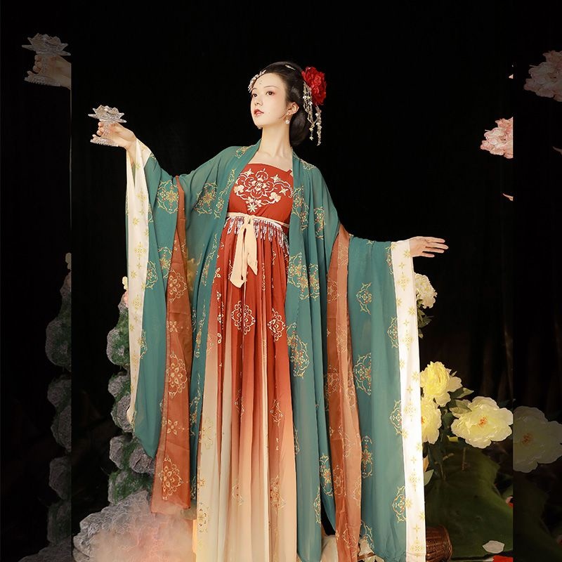 現貨 千年之戀 漢服 改良 唐制古裝女多款 齊胸日常唐風 鳳樓春原創 漢元素 古風服飾 中國風 大碼中式【CL145】 | 蝦皮購物