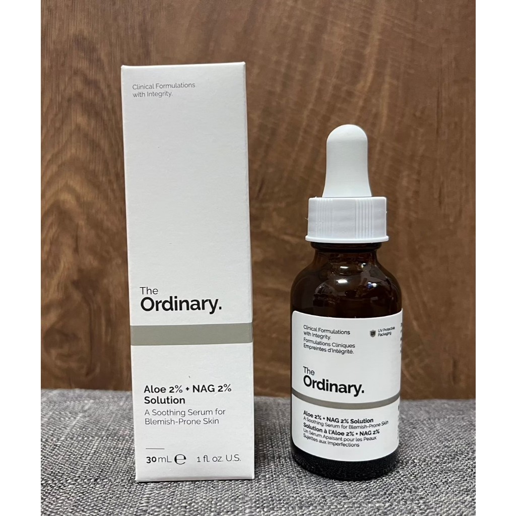 全新現貨 The Ordinary 蘆薈亮白保濕精華 Aloe 2% + NAG 2% Solution 30ml | 蝦皮購物